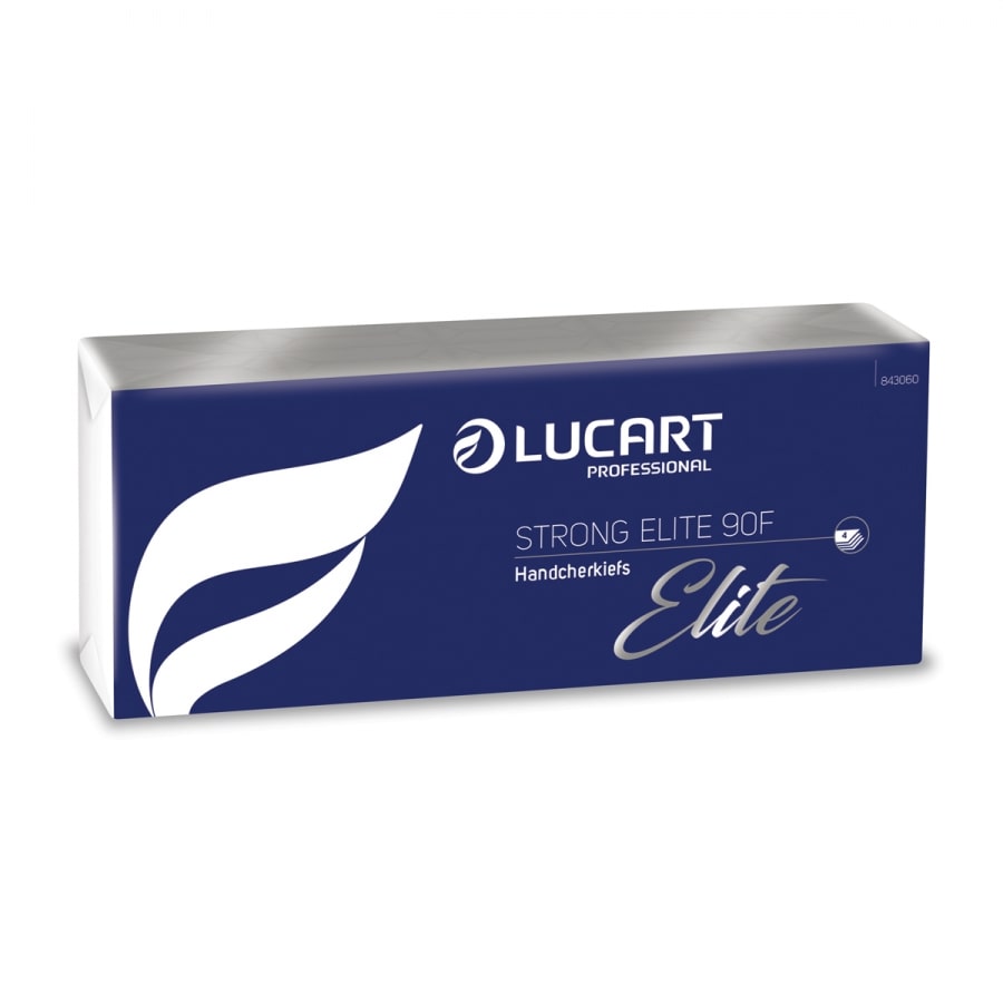 Emballage de 10 paquets de mouchoirs en papier 4 épaisseurs Strong Lucart
