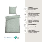 thumbnail of Schiesser Bettwäscheset Tris - Renforcé - 2-teilig - 155 x 220 cm - Mint