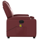 thumbnail of vidaXL Massagesessel Weinrot Kunstleder