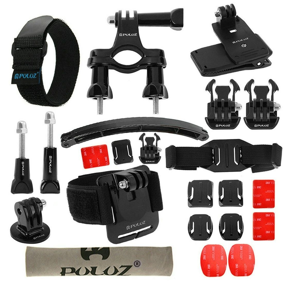 Kit Accessoire 24 en 1 GoPro Fixation vélo moto poignet YONIS