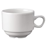 thumbnail of Churchill Tazas de Té Apilables Nova Blancas 210ml - Juego de 24