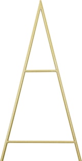 thumbnail of vidaXL Metall Weihnachtsbaum Gold 180cm Pulverbeschichteter Stahl