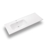 thumbnail of AQA Design Lavabo da incasso in ceramica vasca sinistra GOYA cm. L.121 P.46,5 H.2 MPTOP460x1200-SX