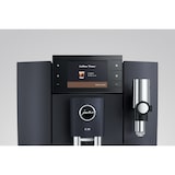 thumbnail of JURA - E8 Cosmic Black (ED) - Cafetera automática con 27 especialidades, preparación ligera y espuma dulce