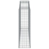 thumbnail of vidaXL Gabionen mit Hochbogen 10 Stk 300x50x160/180cm Verzinktes Eisen
