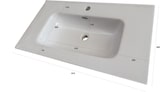 thumbnail of AQA Design Composizione da bagno in MDF 4 pezzi VENERE verde salvia cm. L.91 P.46,5 H.190 MPVE09-SAL