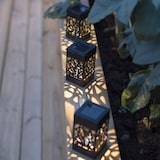 thumbnail of LED  Solar Laternen hängend stehend H:11cm Terasse Garten 3St.