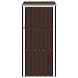 thumbnail of vidaXL Gerätehaus Braun 87x98x159 cm Verzinkter Stahl