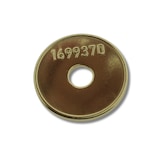 thumbnail of CombiCraft Waschmaschinenmünze mit Referenz Miele 1699370 Ø24mm mit Loch - 100 Stücke