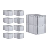 thumbnail of PROREGAL SparSet 10x Eurobox NextGen Economy, Griffe zu, HxBxT 32x40x60cm, 65 Liter, Eurobehälter, Box, Transportbehälter