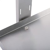 thumbnail of Cleiton® Prateleira de Parede Simples Compacta Ajustável em Aço Inoxidável 800x300x400 mm | Estante de Parede para Cozinha | Prateleira Aço Inox