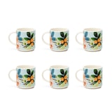 thumbnail of Excelsa set 6 tazze caffè 10 cl Fiori Frida porcellana multicolore