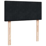 thumbnail of vidaXL Ottoman-Bett mit Matratze & LEDs Schwarz 90x200 cm Samt