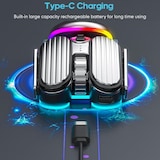 thumbnail of Souris Gaming Sans Fil Rechargeable RGB Bluetooth Double Mode Haute Précision YONIS