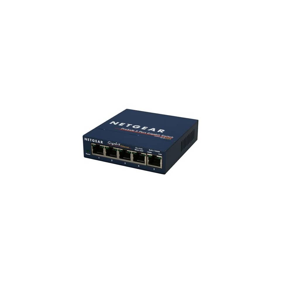 NETGEAR GS105GE Switch 5G Desktop 5x10/100/1000 Mbit/s