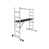 thumbnail of Aluminium Mehrzweckleiter Arbeitsgerüst Baugerüst Arbeitsbühne Klapp/Stehleiter
