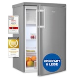 thumbnail of Exquisit Kühlschrank ohne Gefrierfach, EEK: C, 118 Liter, 4-Sterne-Gefrierfach, Gemüseschublade, Türanschlag wechselbar, KS16-4-HE-040C inoxlook