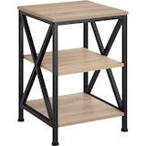 thumbnail of tectake Mesa auxiliar Nottingham 40,5x40,5x60,5cm  Madera Industrial Clara, Roble Sonoma