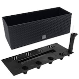 thumbnail of Prosperplast - Jardinera Rectangular 17 Litros Con Autorriego Color Negro 52 X 20 X 19Cm