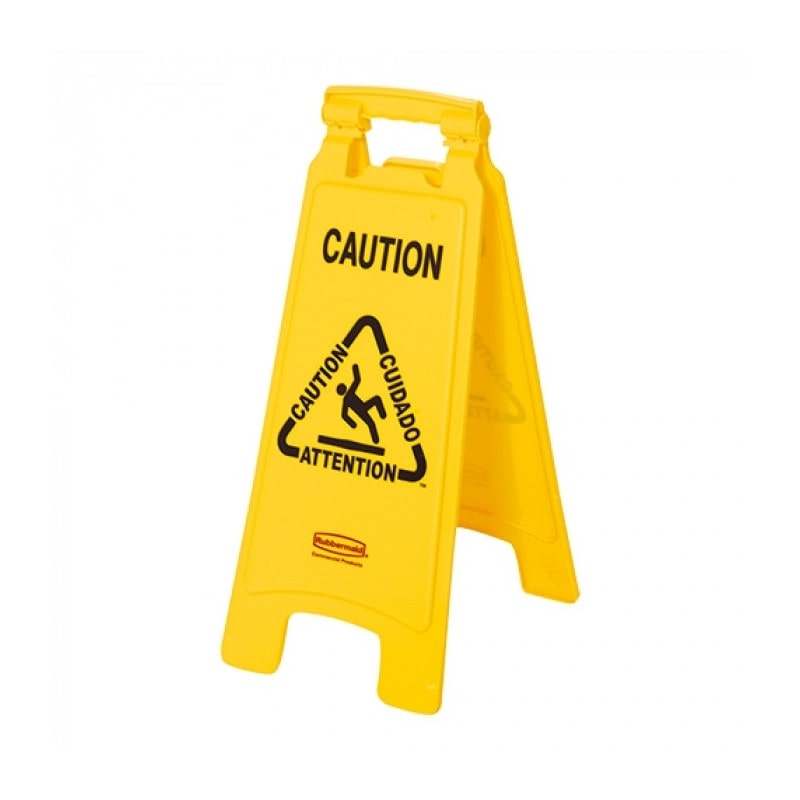 Rubbermaid Warnschild Rutschgefahr mehrsprachig