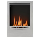 thumbnail of HOMCOM Camino a Bioetanolo da Incasso in Acciaio Argento