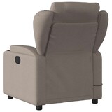 thumbnail of vidaXL Massagestoel Taupe Stof