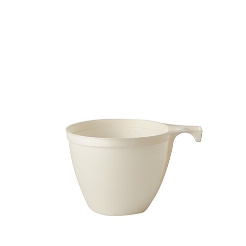 PAPSTAR 600 Kaffeetassen, C-PLA "pure" 0,18 l Ø 7,8 cm · 6,5 cm natur