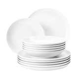 thumbnail of Tafelservice 12-teilig rund - Seltmann Weiden Lido weiß uni 3