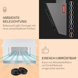 thumbnail of Klarstein >Aurora Eco 60 Dunstabzugshaube 550 m³/h 60cm kopffrei Ambientelicht EEC A+ Weiß