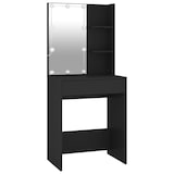 thumbnail of vidaXL Schminktisch mit LED Schwarz 60x40x140 cm