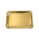 thumbnail of MONOUSO - Pappschale rechteckig Golden 40x50 cm (25 Stück)