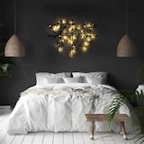 thumbnail of Décoration murale lumineuse en métal Map Hanah Home