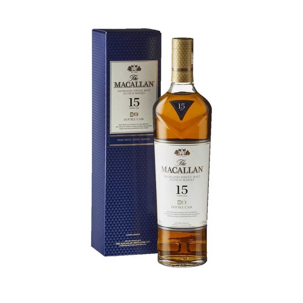 The Macallan 15 ans double cask 70cl 40%