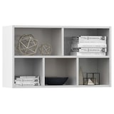 thumbnail of vidaXL Boekenkast/dressoir 50x25x80 cm bewerkt hout wit