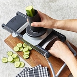 thumbnail of Mandoline swing -  Noir Rectangulaire Acier Inoxydable (inox  De Buyer 40.00x20.00 cm