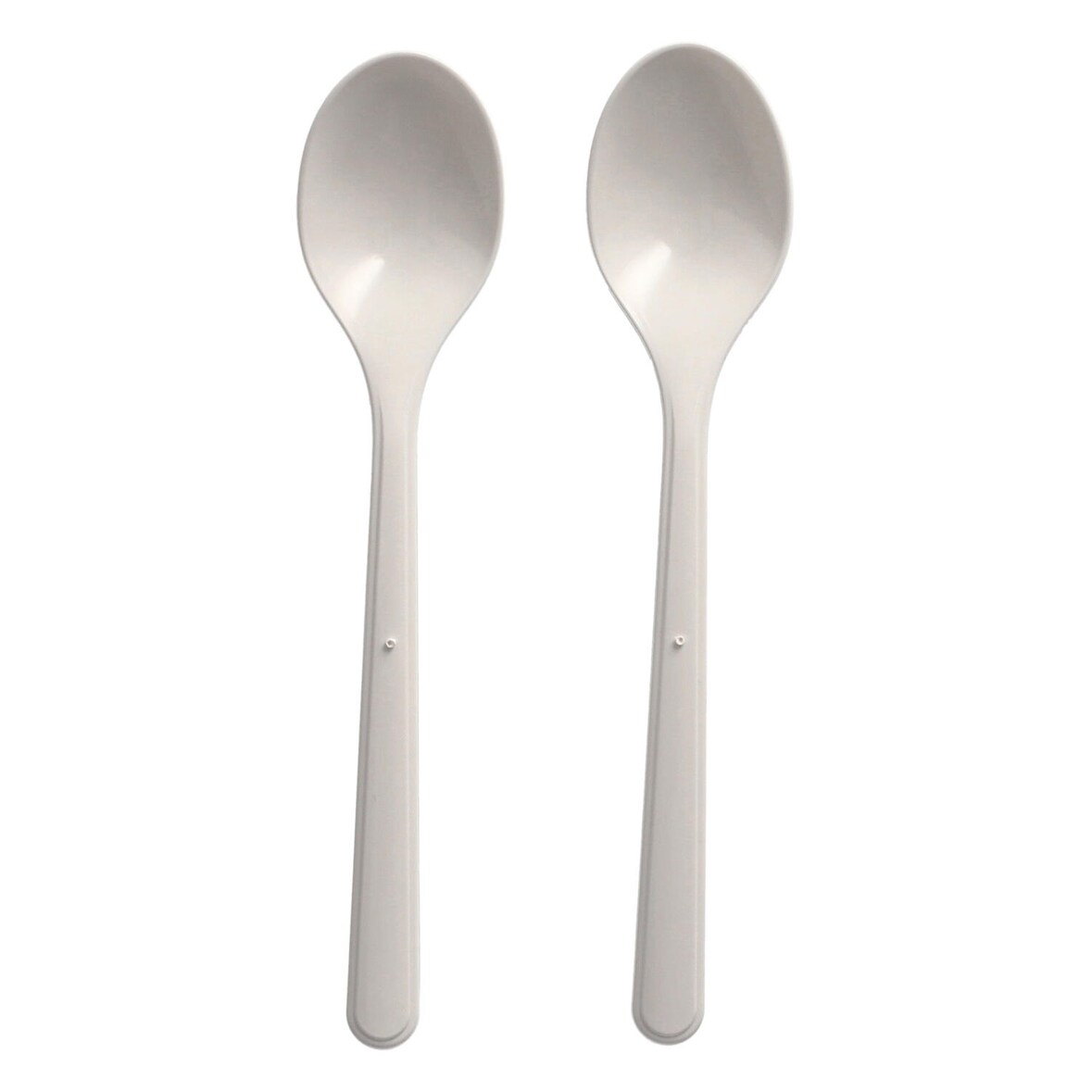 150x BIO-Kaffeelöffel Mehrweg 130mm aus BIO-PP extra stabil weiss