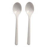 thumbnail of 150x BIO-Kaffeelöffel Mehrweg 130mm aus BIO-PP extra stabil weiss