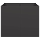 thumbnail of vidaXL Plantenbak 100x100x80 cm staal zwart