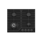thumbnail of GaslineGB850-FIB  Einbau Gasherdset Autark mit Einbaubackofen Gasherd Umluft 69 Liter mit Gaskochfeld 60cm Schwarz Glaskeramik mit 4 Brennern