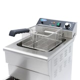 thumbnail of Maxima - Freidora profunda 16L 1 Cesta - Grifo de desagüe, base del armario, termostato 60-200°C - 230V, 3000W, 36x53x91 cm