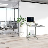 thumbnail of Computertisch / Schreibtisch WORKSTATION grau hjh OFFICE
