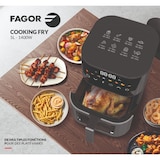 thumbnail of Friteuse à air chaud Air fryer 5L 1400W Argent  FGAF220V usage non-intensif Fagor