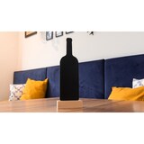 thumbnail of ALLboards Doppelseitige WEIN WEINFLASCHENFORM Kleine Tafeln 4 Stück Set mit Staffelei, Dekorativ Deko, Kreidetafel