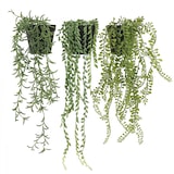 thumbnail of LIGNE DÉCO Plante succulente retombante artificielle 60cm lot de 3