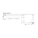 thumbnail of ETERFAN M LED-Lüfter mattschwarz/transparent DC