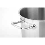 thumbnail of METRO Professional Olla para sopa con tapa, acero inoxidable, Ø 36 cm, 36 L, altura: 40.4 cm, inducción