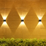 thumbnail of Lumisky DAXY 100LM Solar-Wandleuchten Plastik Schwarz