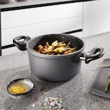 thumbnail of STONELINE® Kochtopf 16 cm, mit Glasdeckel, antihaftbeschichtete Topf, Induktion und backofengeeignet