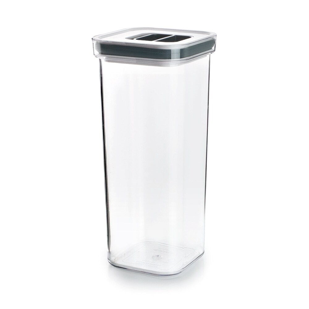 Boite conservation Organizer 1,5L carré -  150.00 cl Transparent / Cristal Carré Plastique Lacor 11.00x11.00 cm
