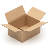 thumbnail of 100 x Faltkartons 200 x 150 x 100 mm | 1.20 B-Welle (3 mm) sehr Stabil Karton